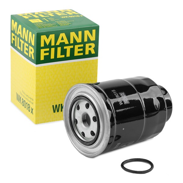 Originale MANN-FILTER Filtro del carburante WK 8018 x Per Auto Set Filtro Carburante con Guarnizione